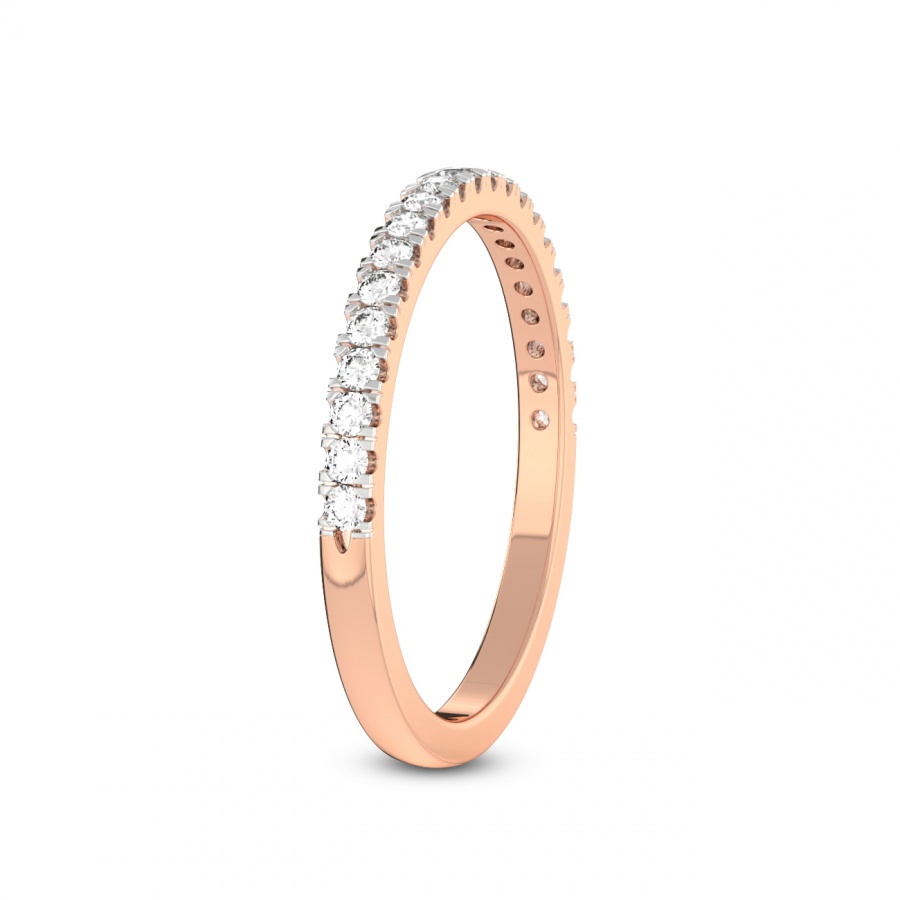 10ct Rose Gold Yori Wedding Band (1/3 Ct. Tw.) left
