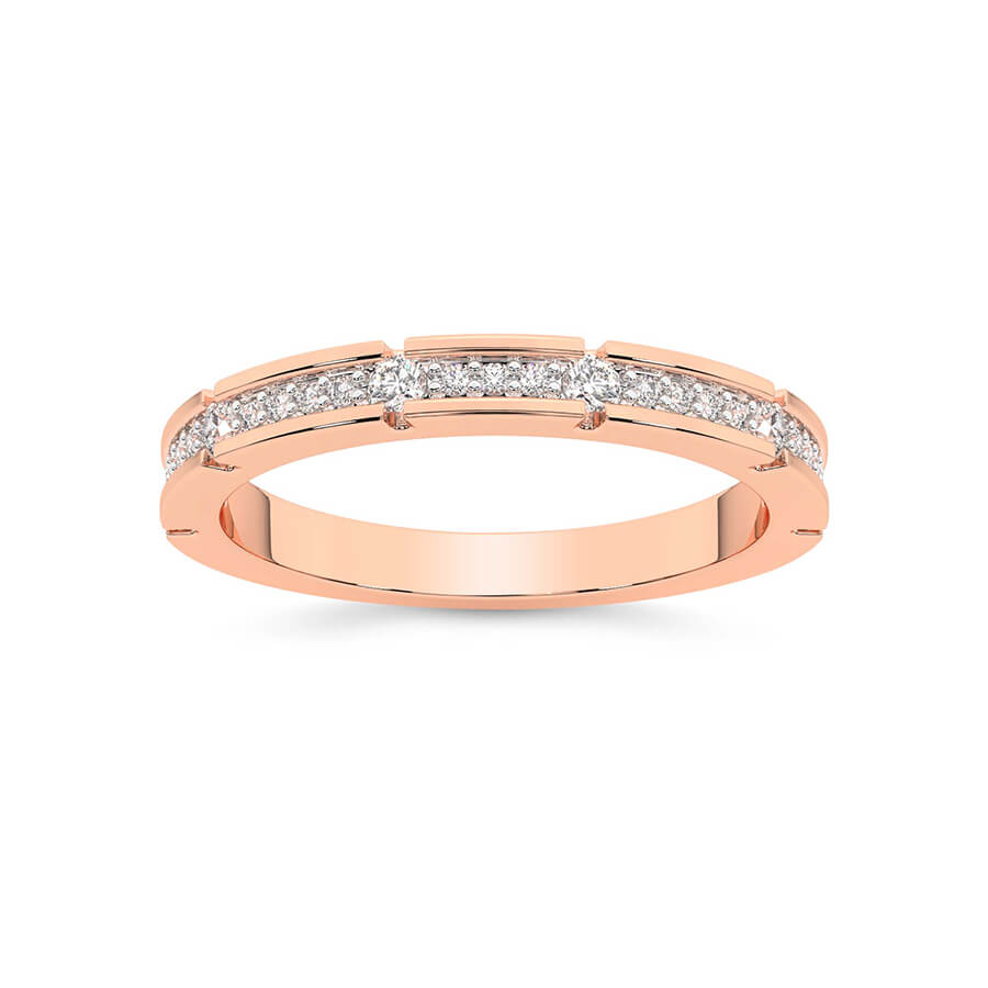 18kt Rose Gold Aurlie Wedding Band (1/4 Ct. Tw.) front image