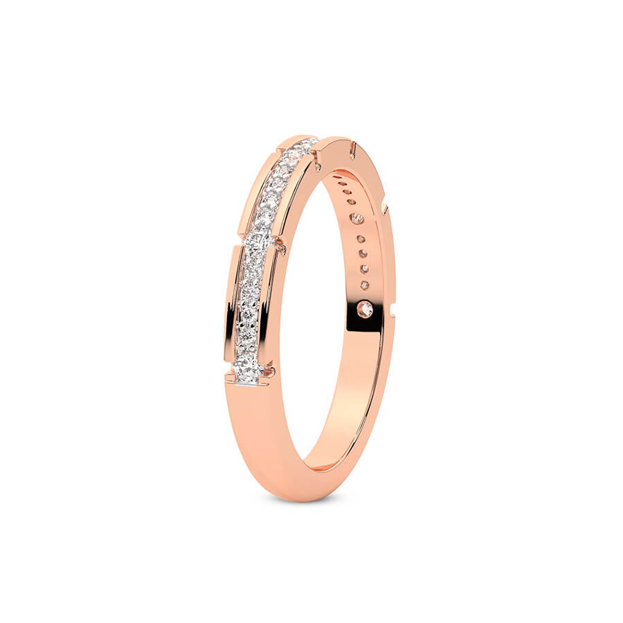 18kt Rose Gold Aurlie Wedding Band (1/4 Ct. Tw.) left