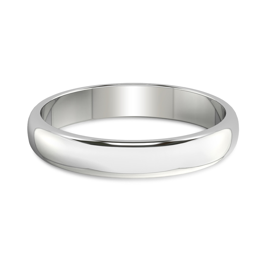 10kt White Gold Heritage Men's Band front image