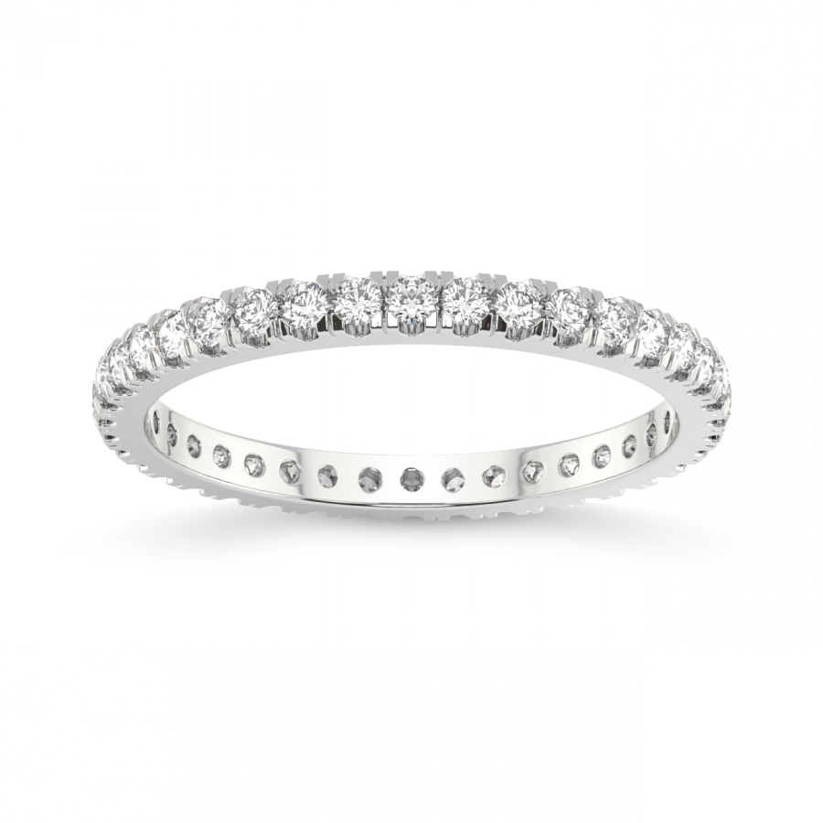 Platinum Maya Wedding Band (1/2 Ct. Tw.) front image