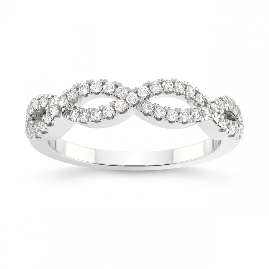 14kt White Gold Laine Wedding Band (1/4 Ct. Tw.) front image