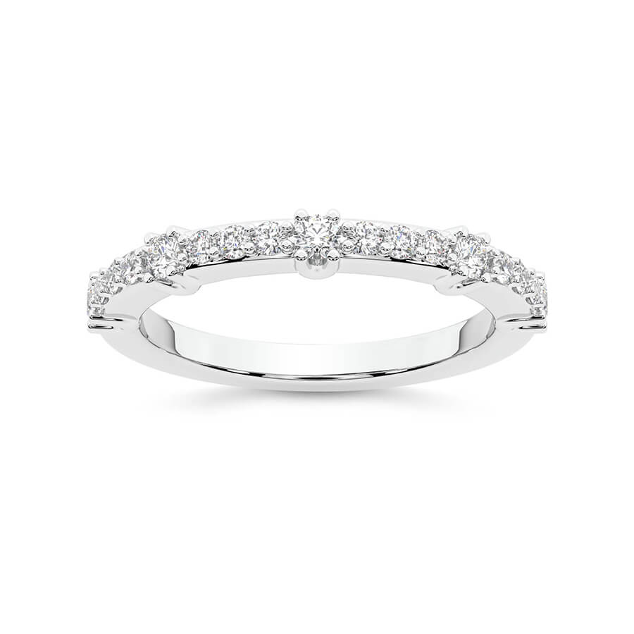 10kt White Gold Margot Wedding Band (1/3 Ct. Tw.) front image