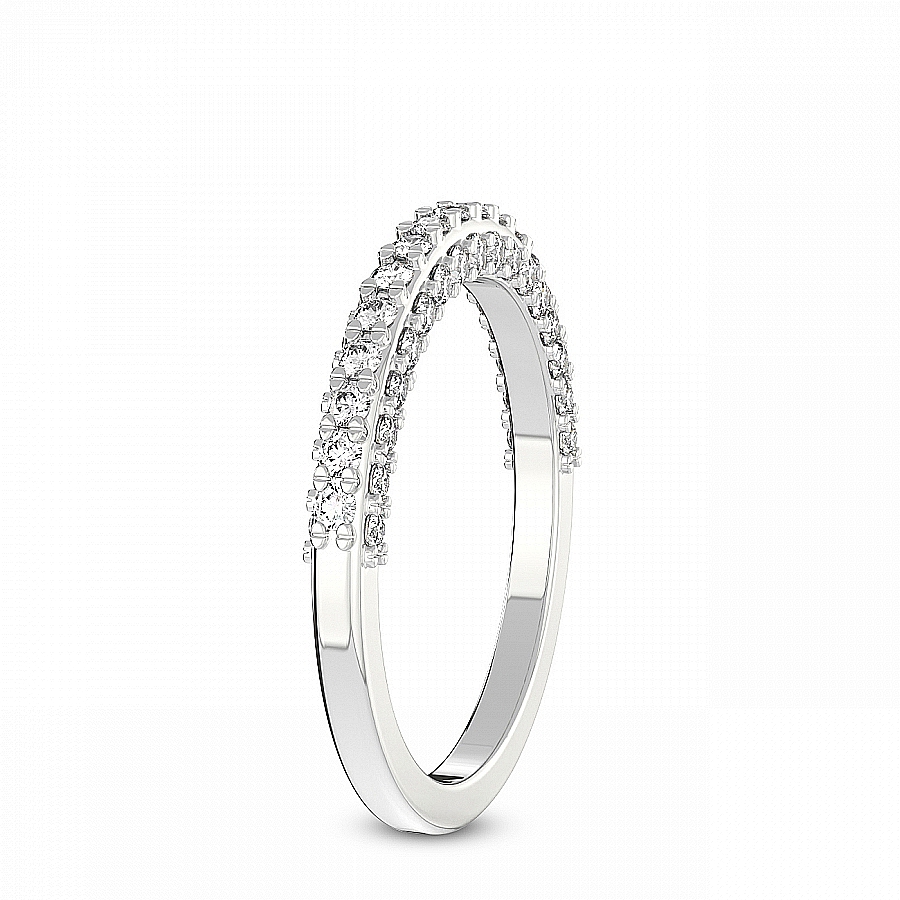 14kt White Gold Kai Wedding Band (5/8 Ct. Tw.) left