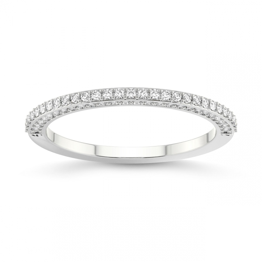 18kt White Gold Ana Wedding Band (3/8 Ct. Tw.) front image