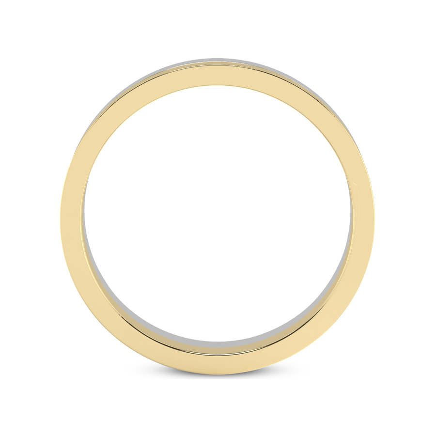 14kt Yellow Gold Amour Men's Band right
