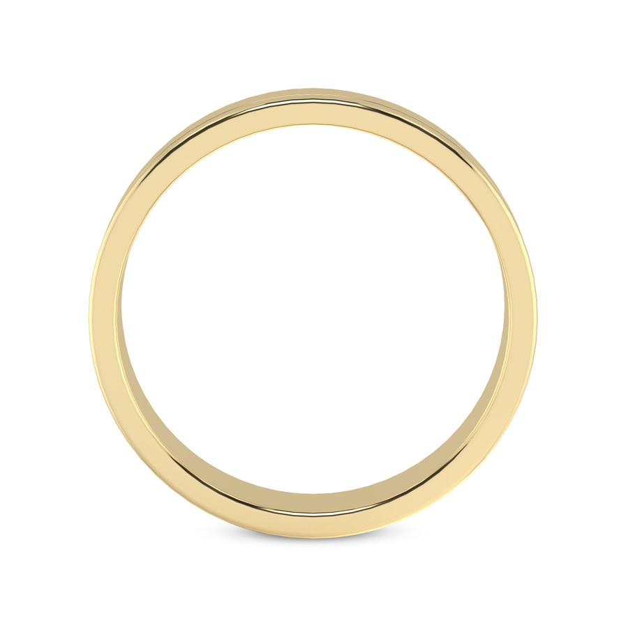 10kt Yellow Gold Forever Men's Band right