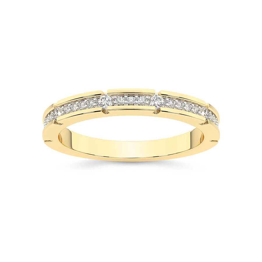 18kt Yellow Gold Aurlie Wedding Band (1/4 Ct. Tw.) front image