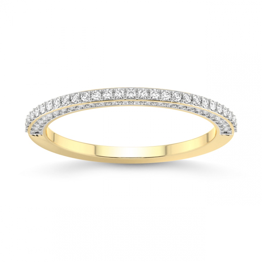 10kt Yellow Gold Ana Wedding Band (3/8 Ct. Tw.) front image