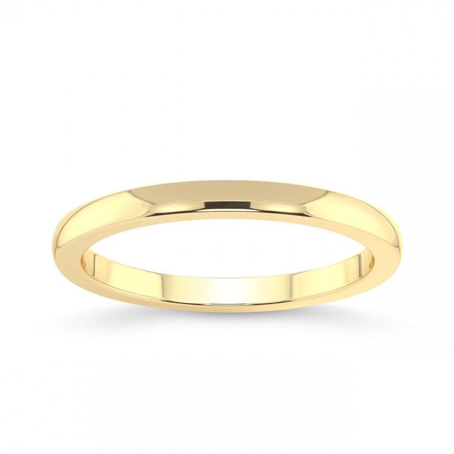 10kt Yellow Gold Lia Classic Wedding Band front image