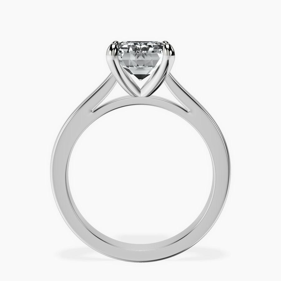 Platinum Teagan Solitaire 2mm Lab Diamond Ring side right image one