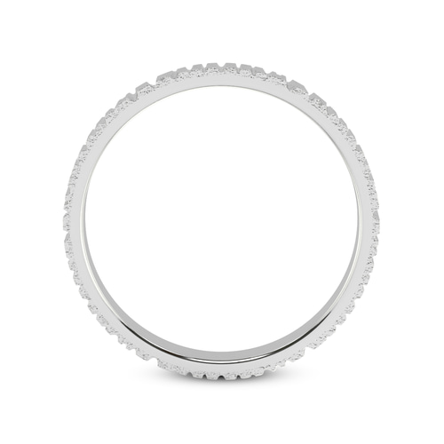 Classic His & Her Couple Rings left view