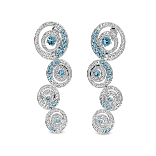 The Ripple Earrings left view