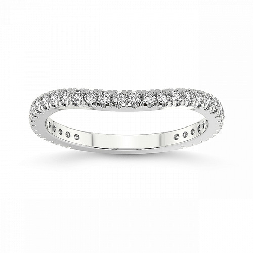 Zea Wedding Band front view