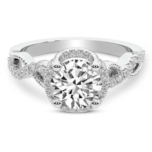 Astoré Channel Glided Lab Diamond Ring front view