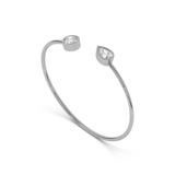 14ct White Gold Aurea Flexi Lab Diamond Bangle Bracelet (1 Ct. Tw.) video