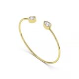 14kt Yellow Gold Aurea Flexi Lab Diamond Bangle Bracelet (1 Ct. Tw.) video