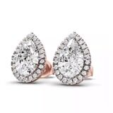 10kt Rose Gold Ayla Diamond Stud Earrings (1 Ct. Tw.) video