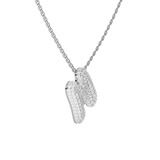 Platinum Lab Diamond Initial M Necklace (1 Ct. Tw.) video