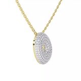 10kt Yellow Gold Lab Diamond Initial O Necklace (1 Ct. Tw.) video