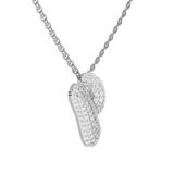 Platinum Lab Diamond Initial P Necklace (1 Ct. Tw.) video