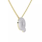 10kt Yellow Gold Lab Diamond Initial Q Necklace (1 Ct. Tw.) video