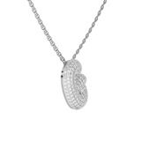 Platinum Lab Diamond Initial G Necklace (1 Ct. Tw.) video