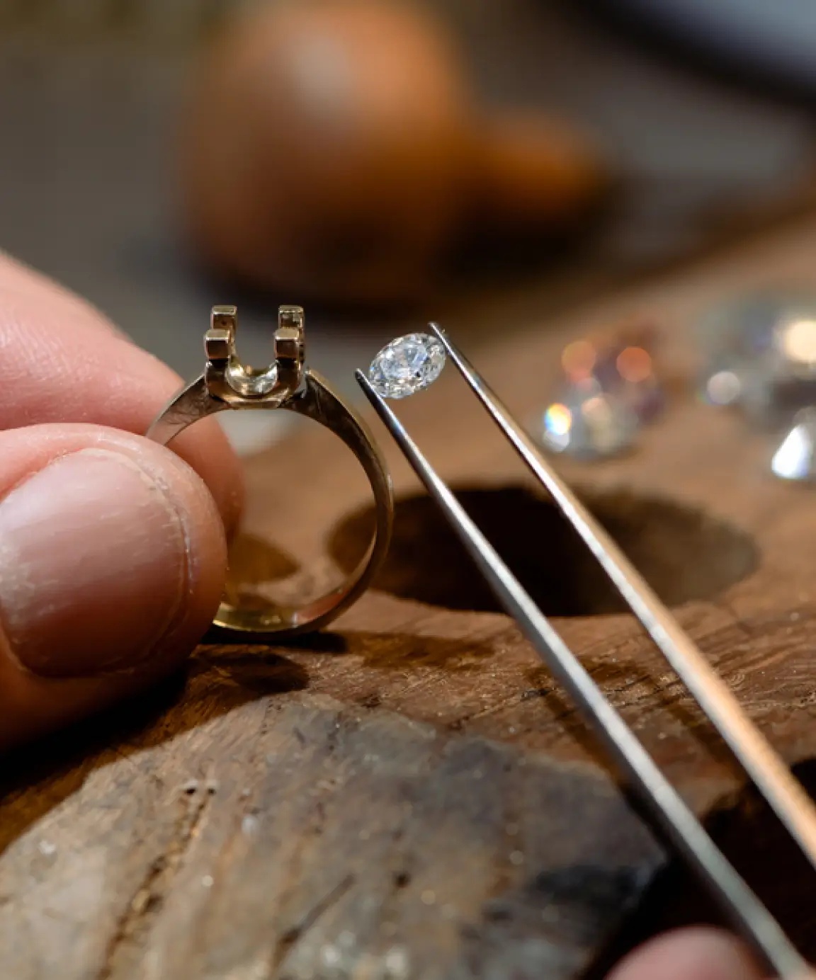 Why Are Diamonds Traditionally Used in Engagement Rings?