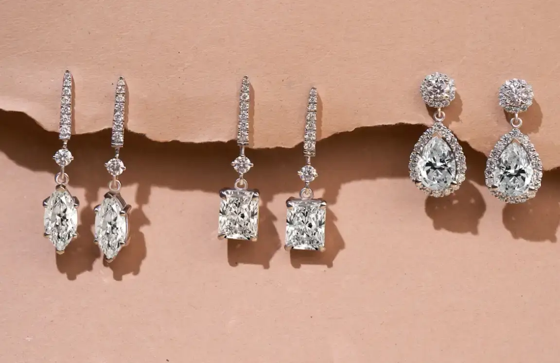History of Diamond Drop Earring