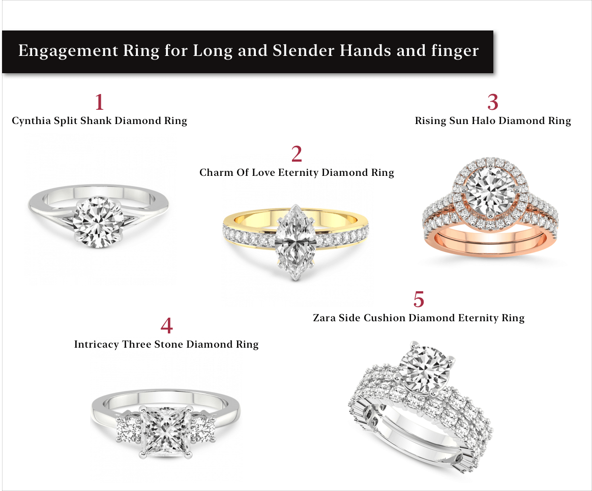 How To Choose An Engagement Ring That Suits Your Hand? | Friendly Diamonds