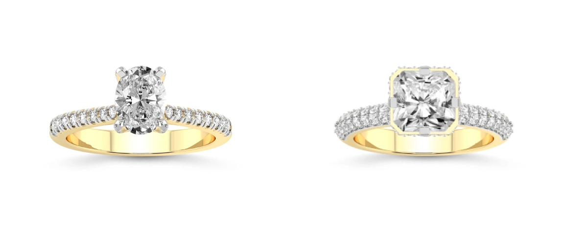 yellow gold rings