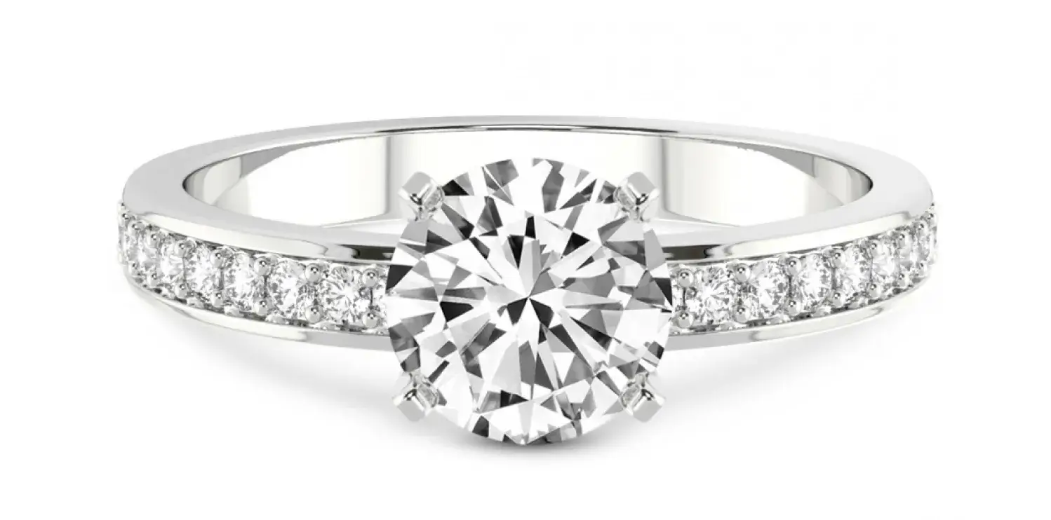 Charm Of Love Eternity Diamond Ring