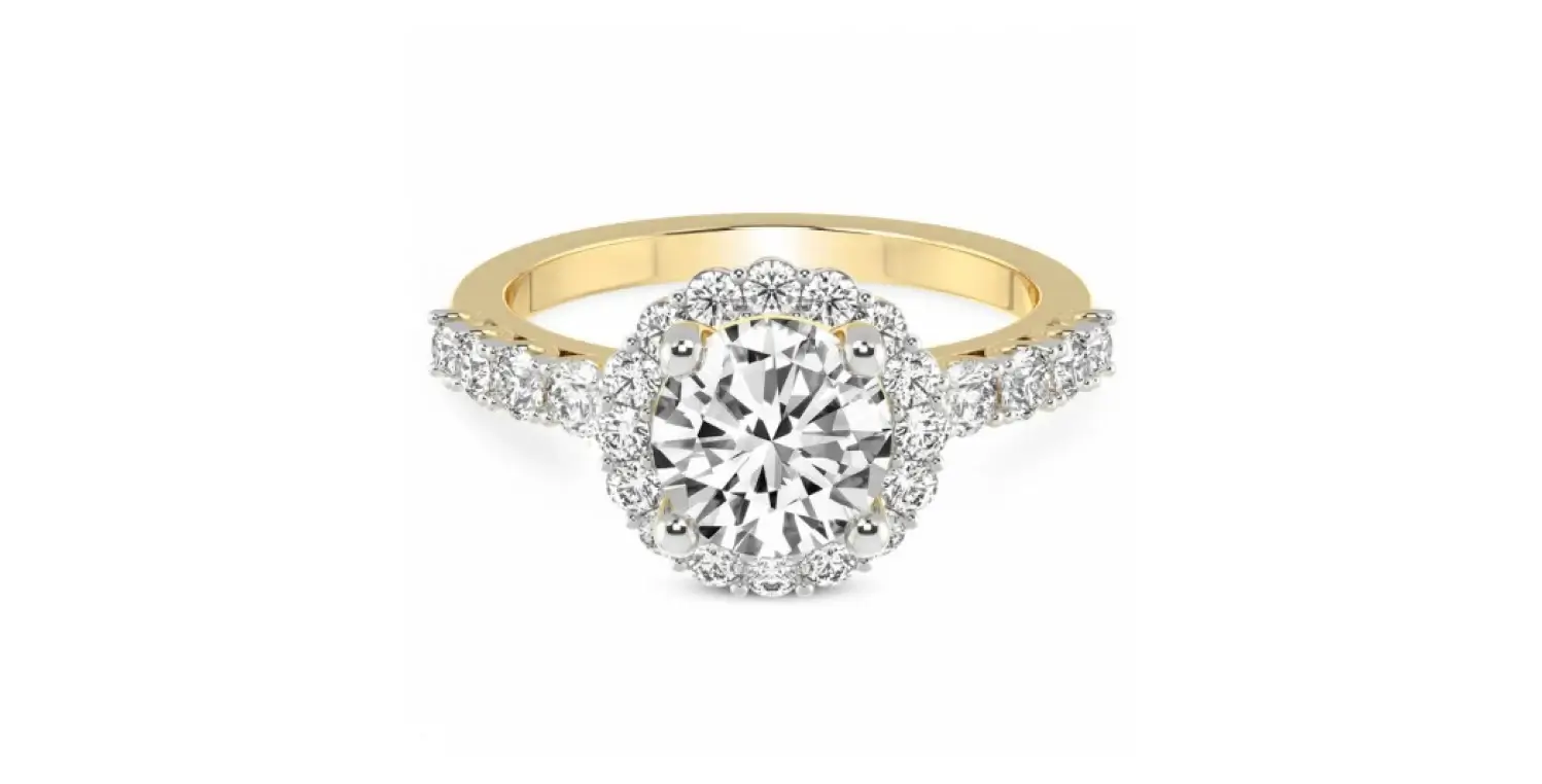 Vionna Halo Diamond Ring