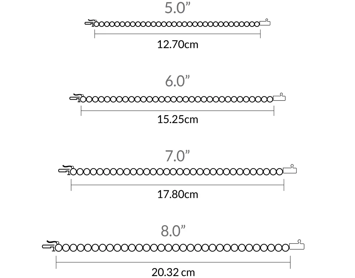 Tennis Bracelets Sizes