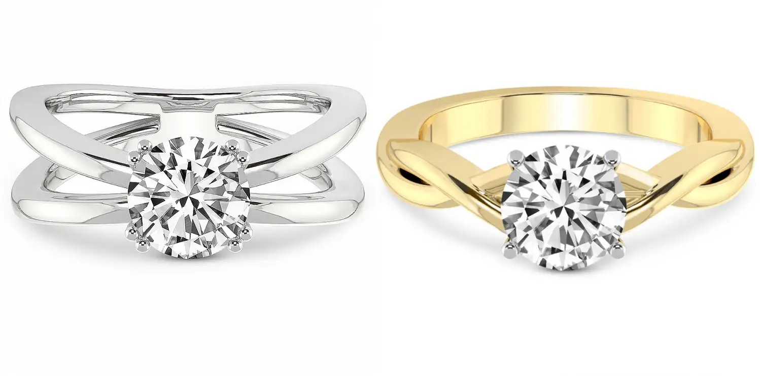 Shop White Gold Engagement Ring Setting