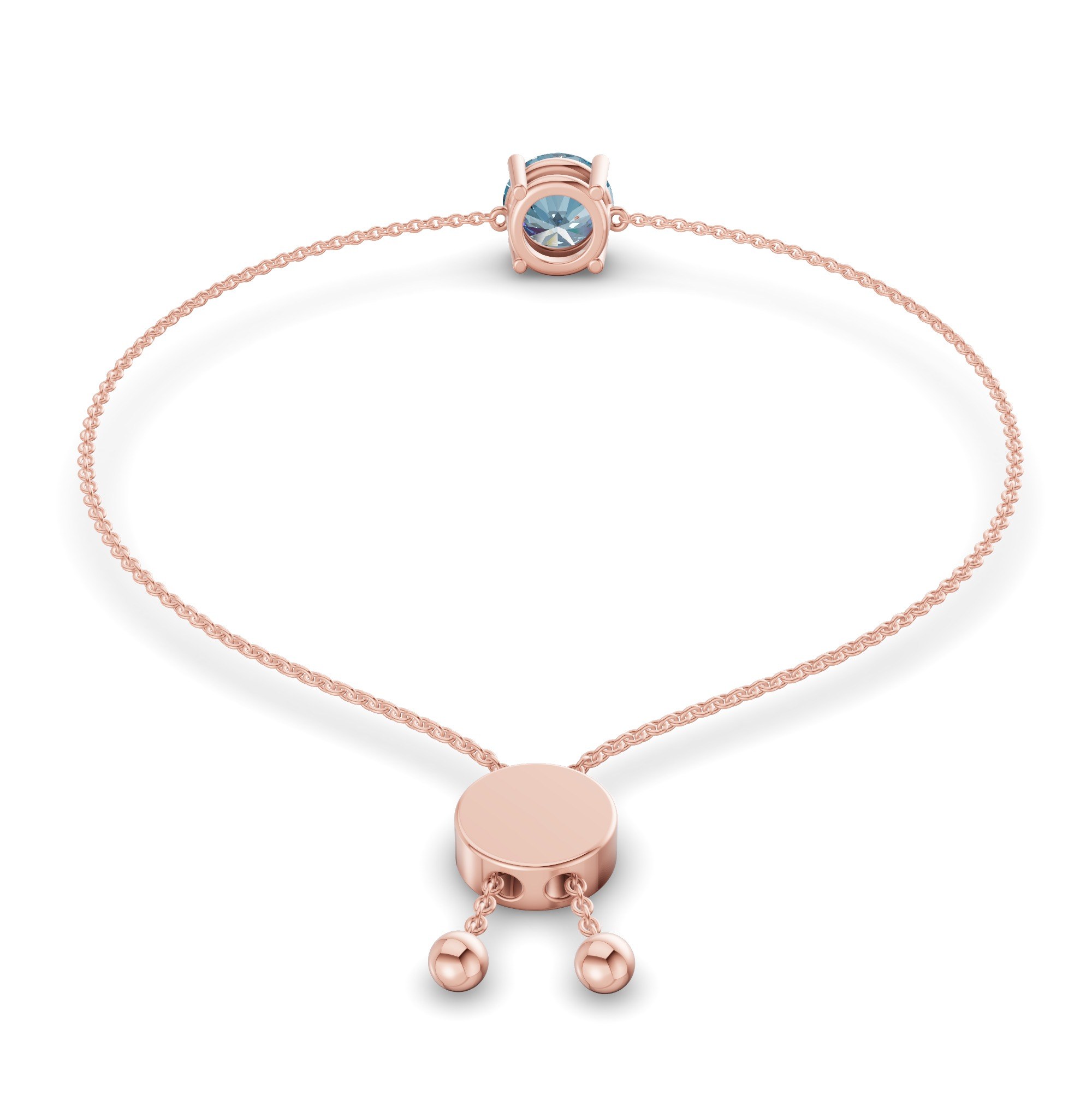 Paula Ice Blue Round Fashion Bracelet left view