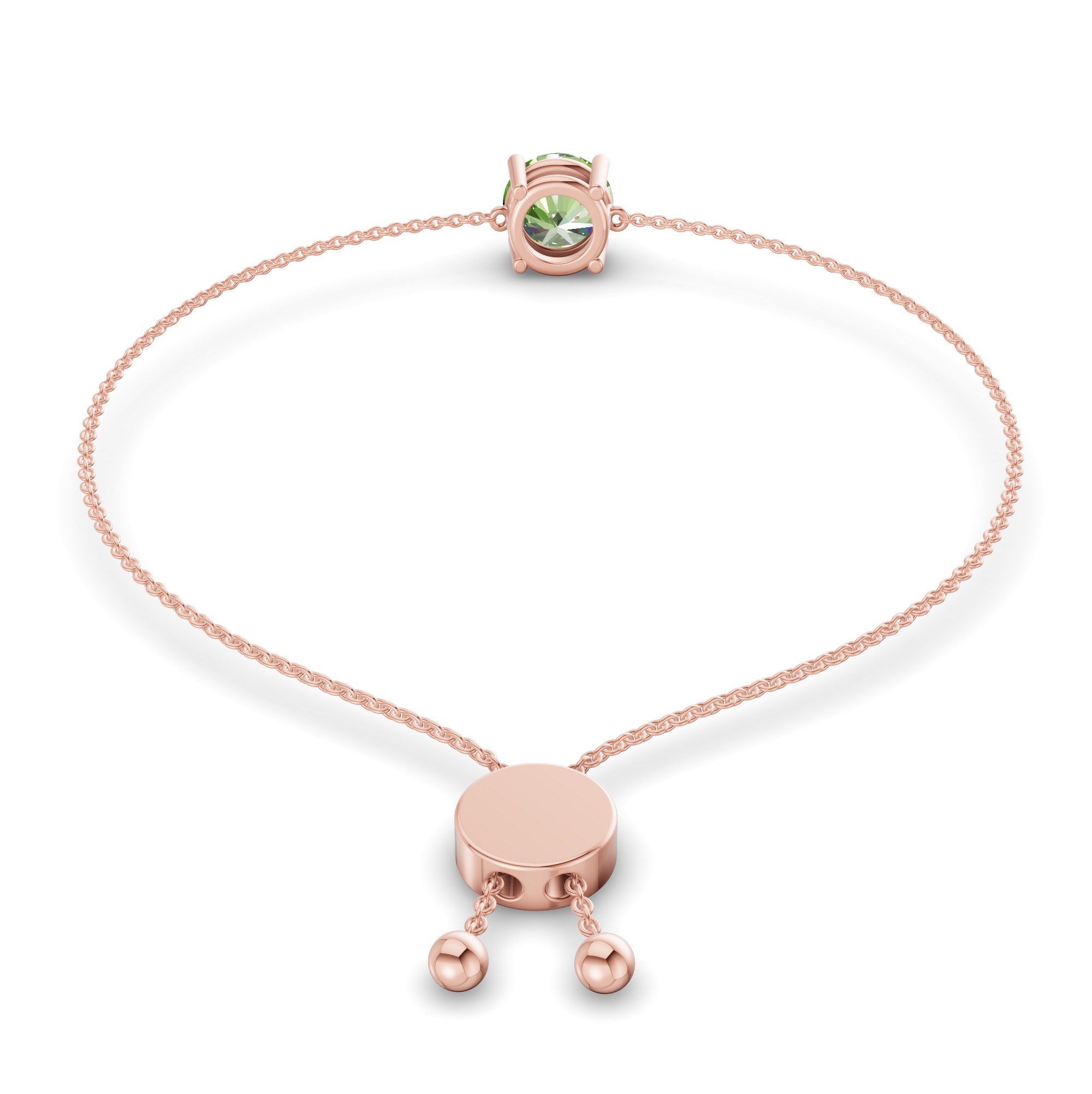 Paula Ocean Green Round Fashion Bracelet left view