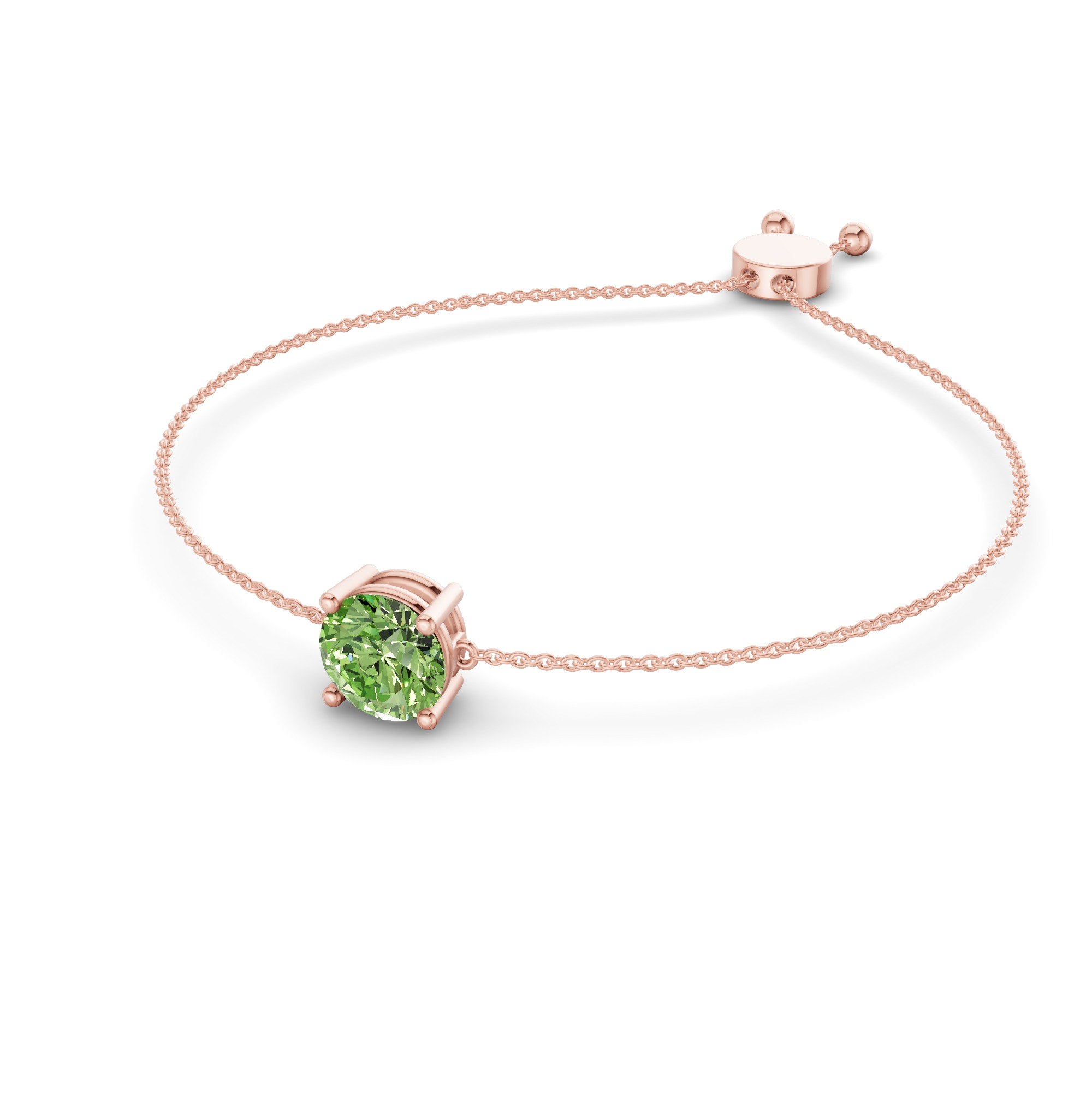 14kt Rose Gold Paula Round Fashion Bracelet (3/4 Ct. Tw.) side right image one