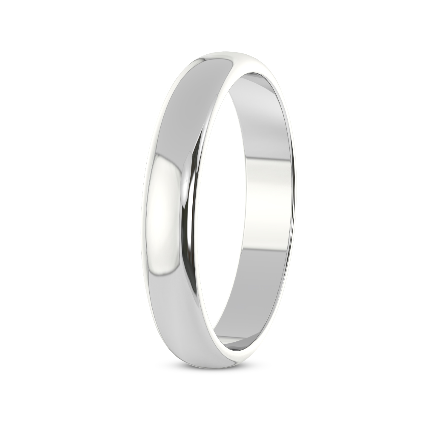 Timeless Love Couple Rings Left Side View