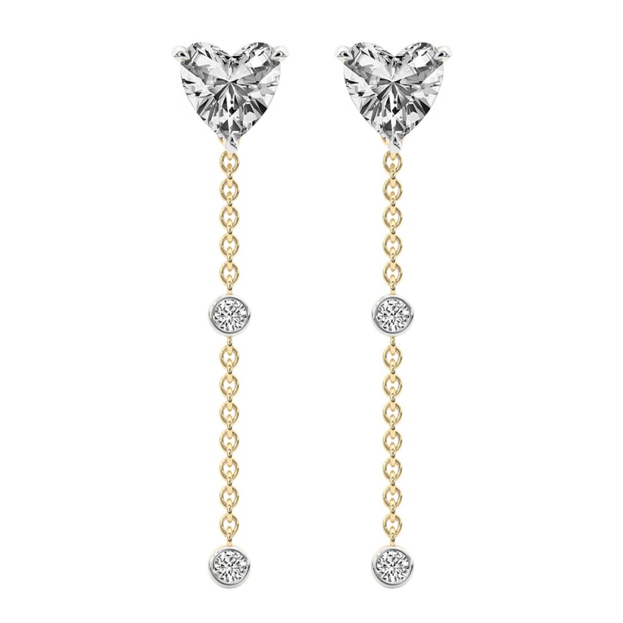 Mirielle Station Lab Diamond Earrings