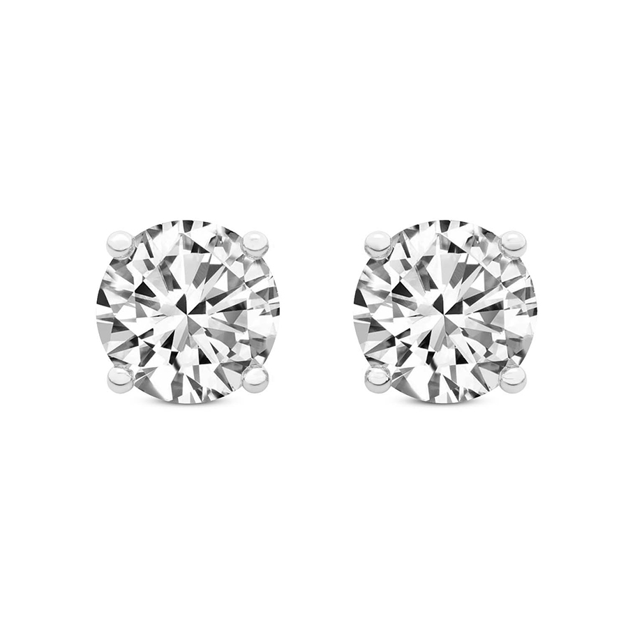 Mriya Love Solitaire Lab Diamond Earrings front view