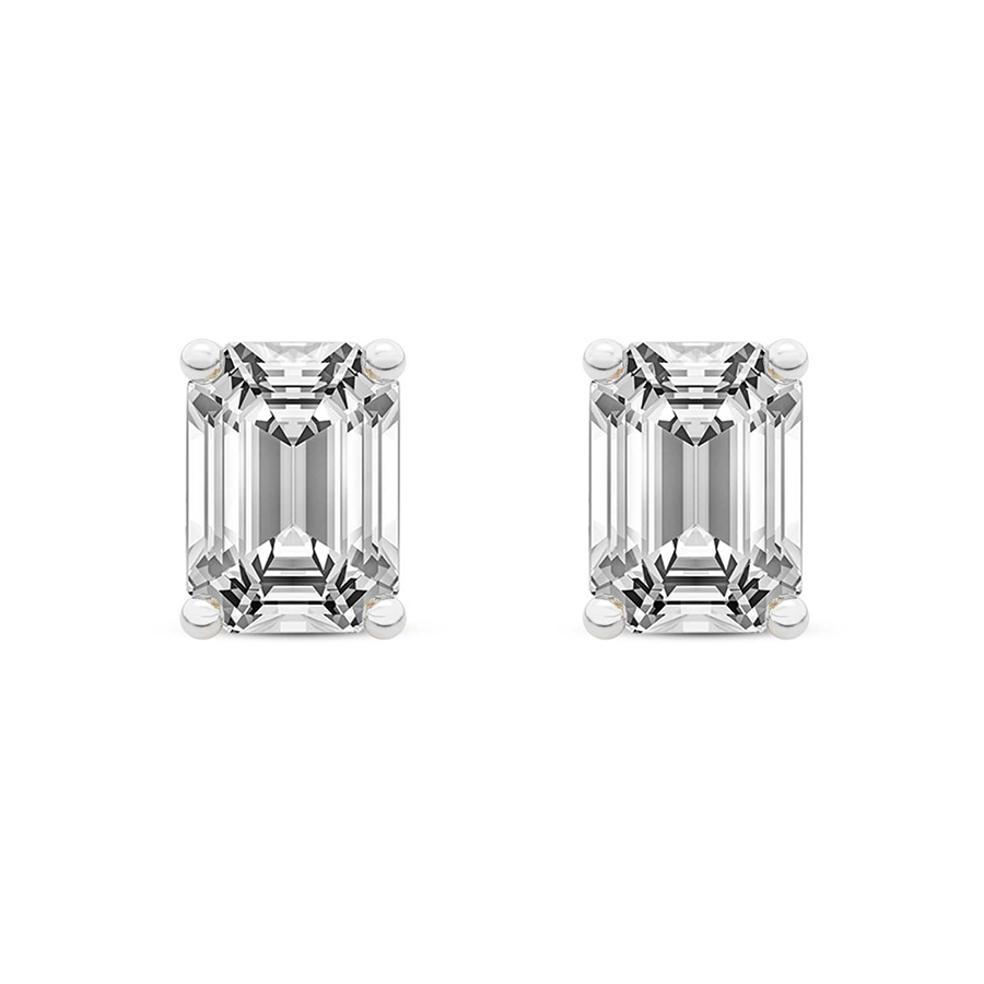 Mriya Love Solitaire Lab Diamond Earrings