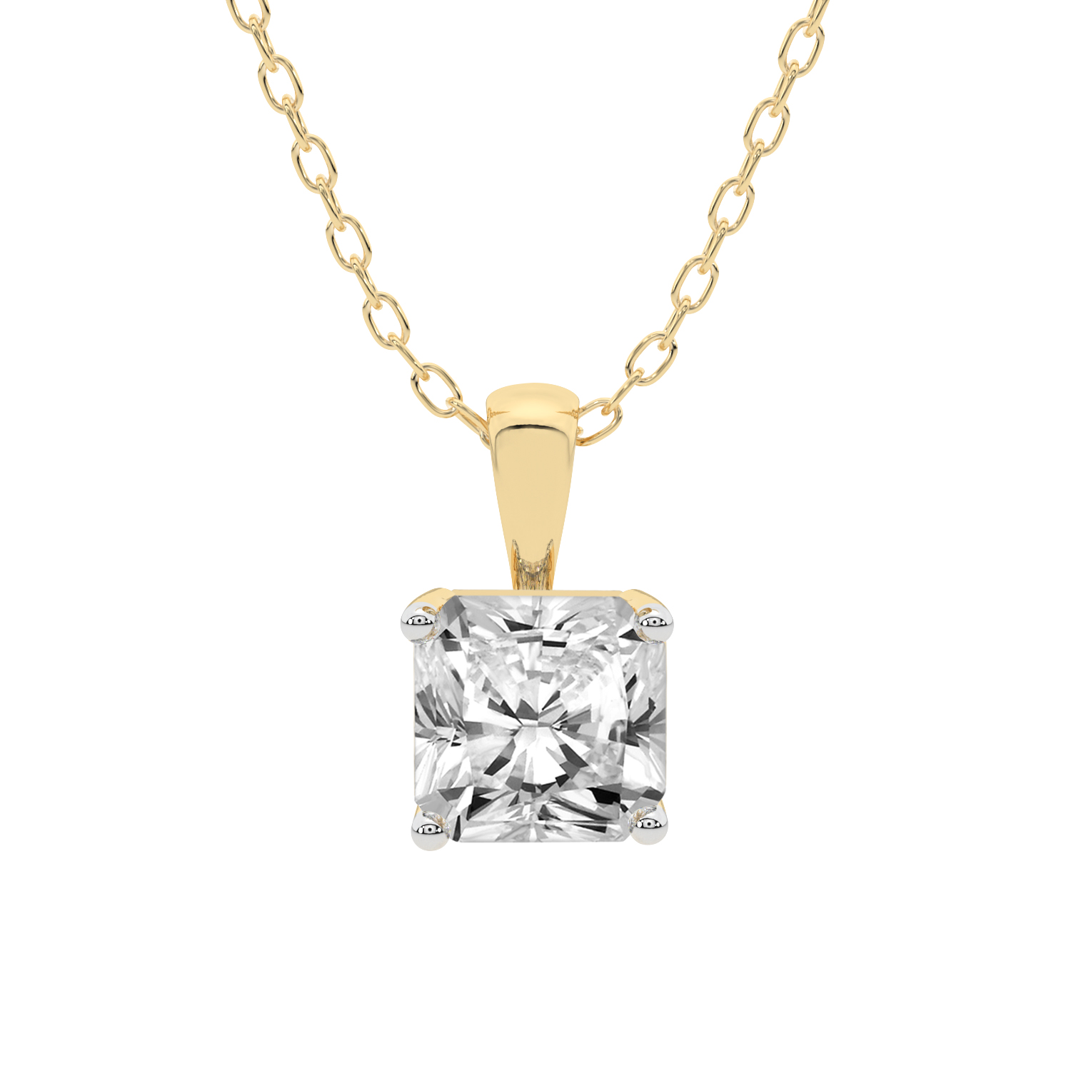 Martina Solitaire Lab Diamond Pendant