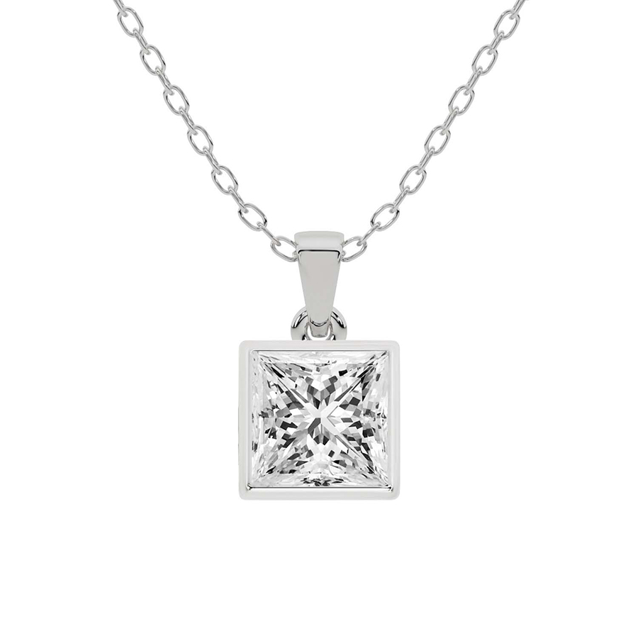 Allure Bezel Lab Diamond Pendant