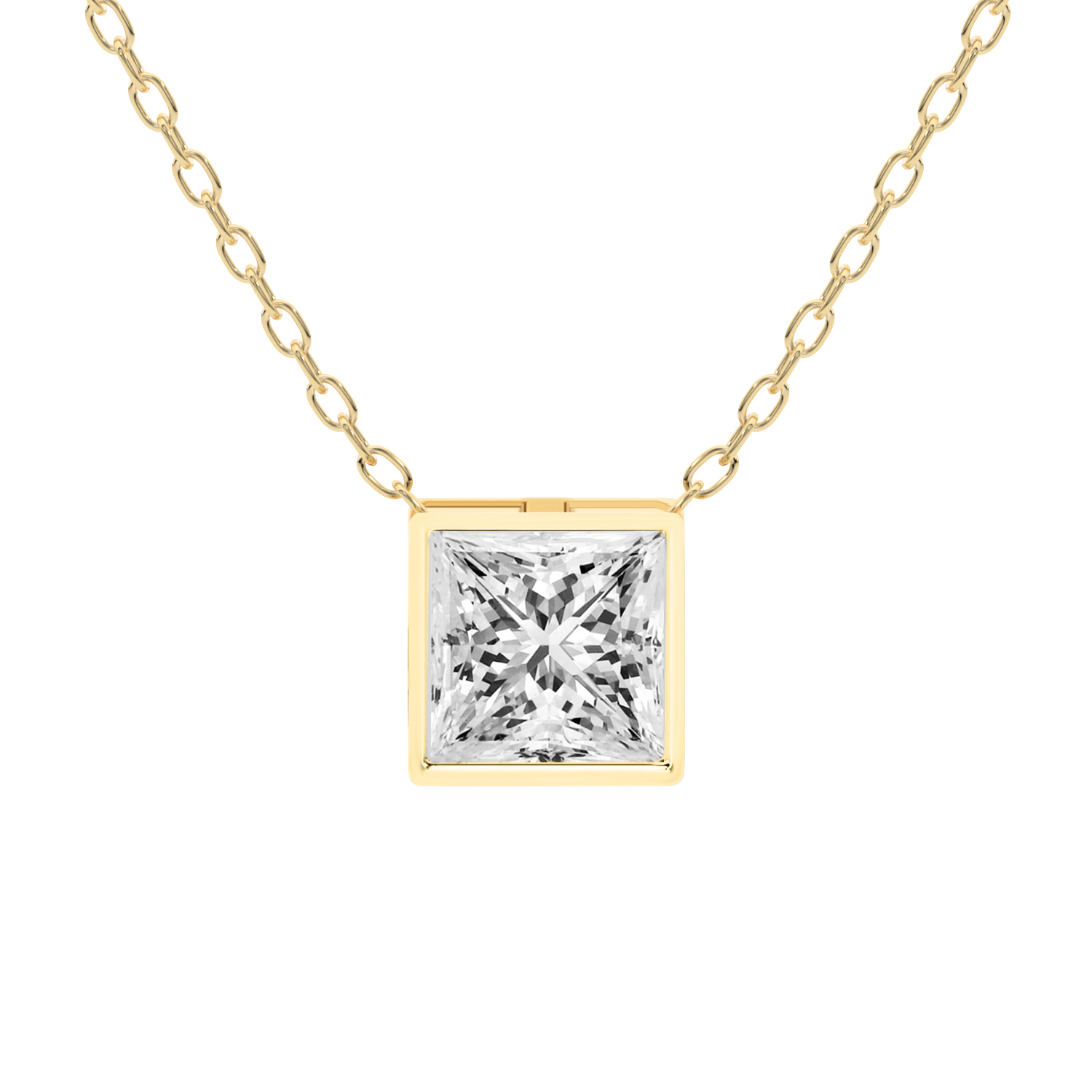 Globe Slider Lab Grown Diamond Pendant
