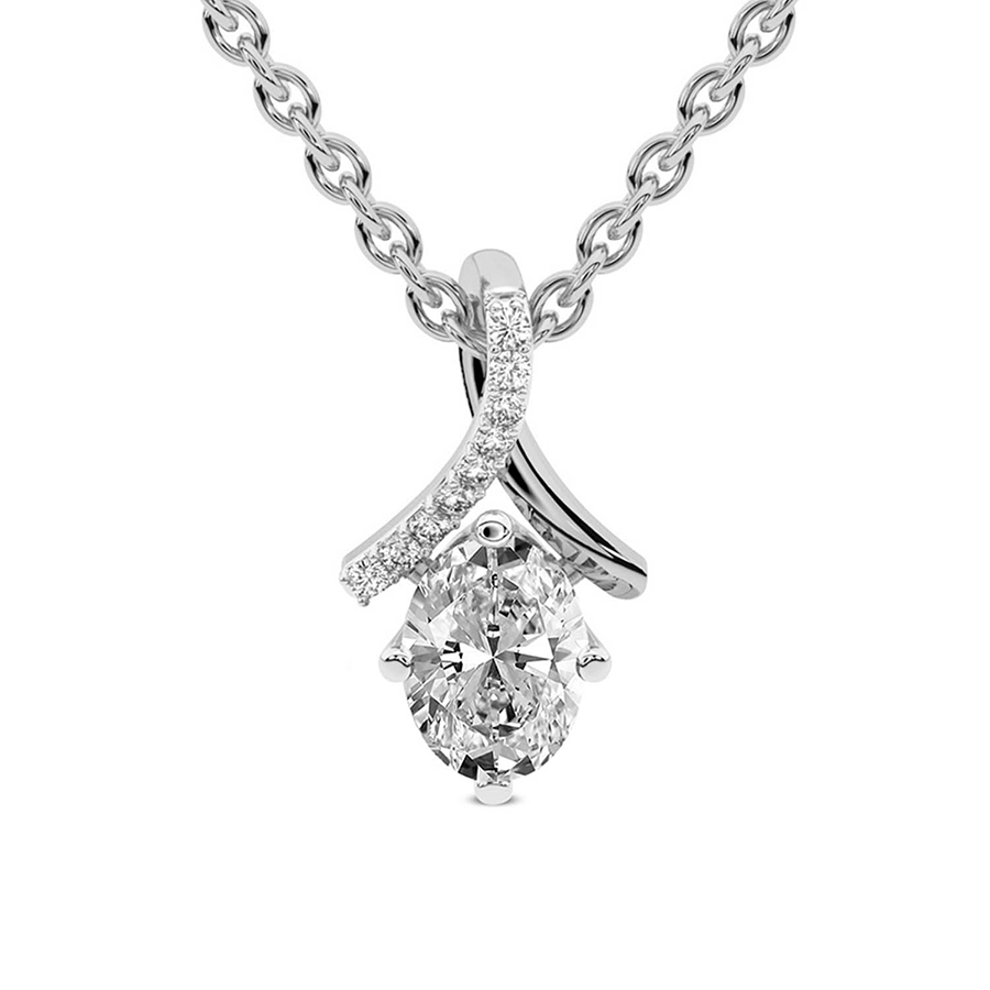 Priscilla Slider Lab Grown Diamond Pendant