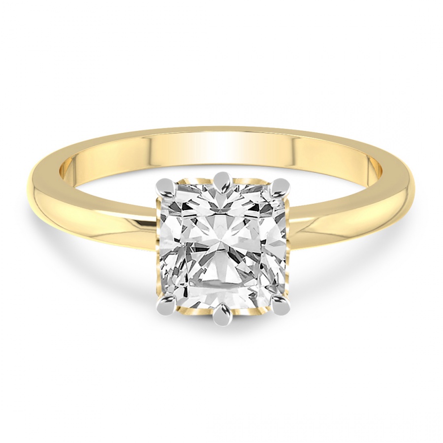 Malissa Solitaire Lab Diamond Ring front view