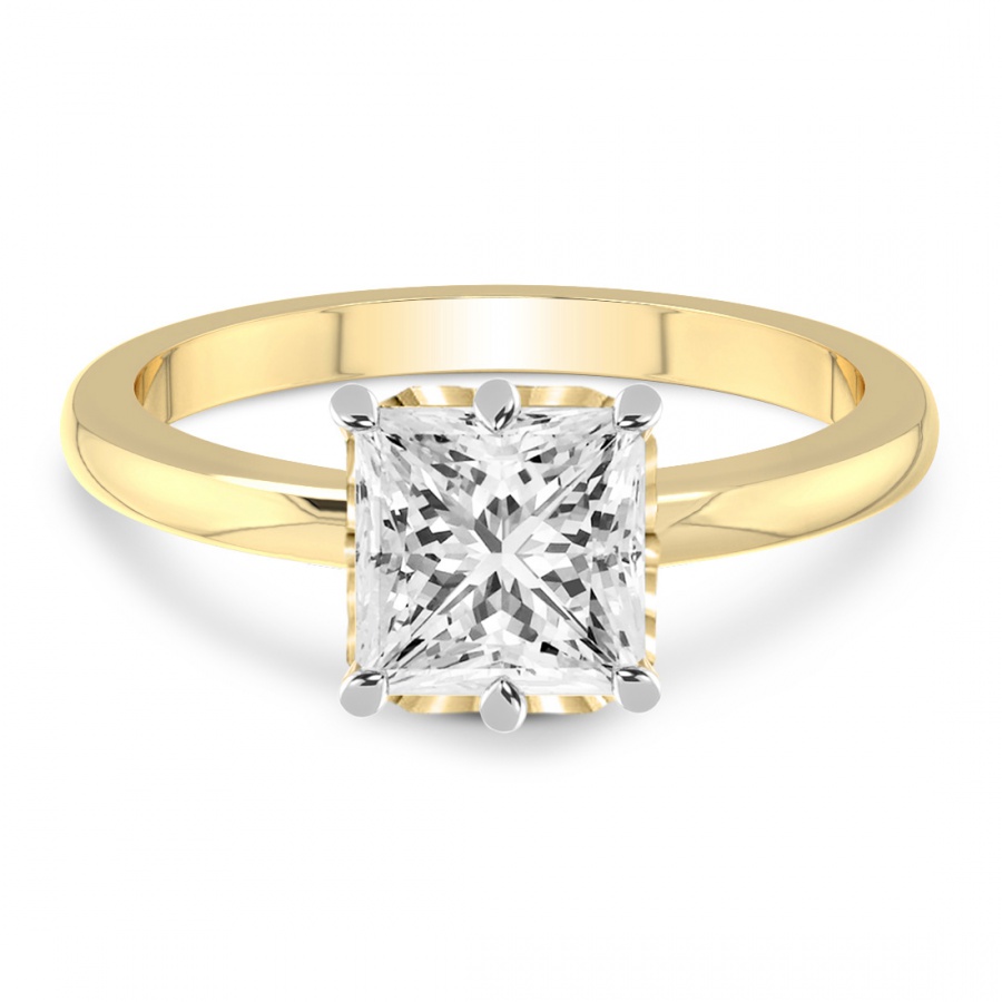 Malissa Solitaire Lab Diamond Ring front view