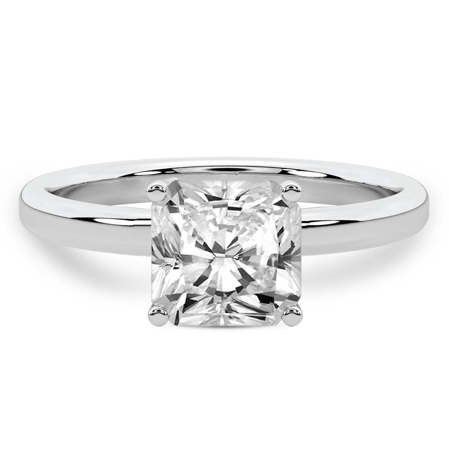 Four Prong Solitaire Diamond Ring