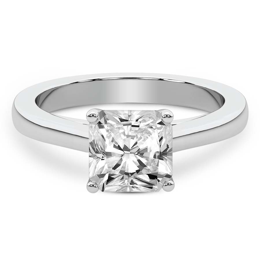 Teagan Solitaire Lab Diamond Ring front view